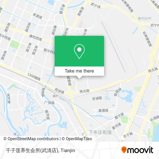 千子莲养生会所(武清店) map
