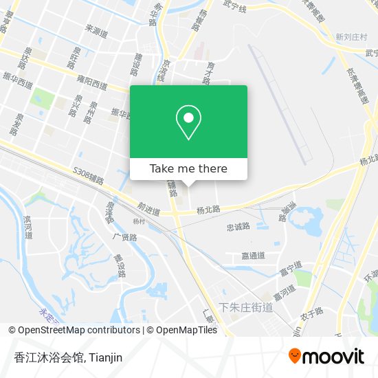 香江沐浴会馆 map