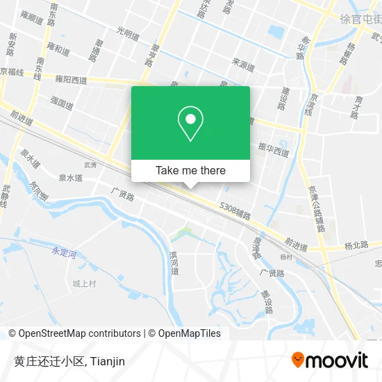 黄庄还迁小区 map