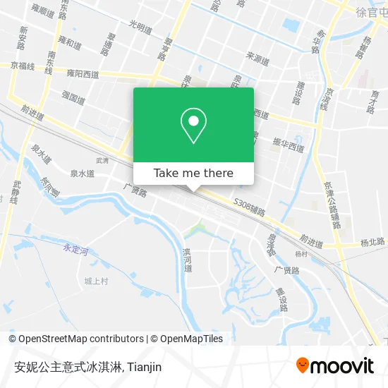 安妮公主意式冰淇淋 map