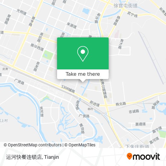 运河快餐连锁店 map