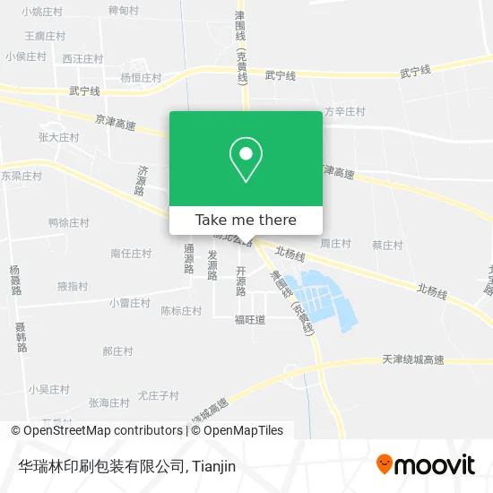 华瑞林印刷包装有限公司 map