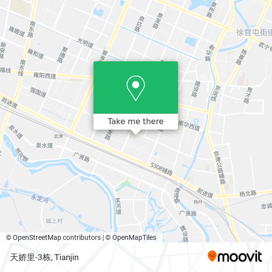 天娇里-3栋 map