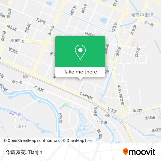 华庭豪苑 map