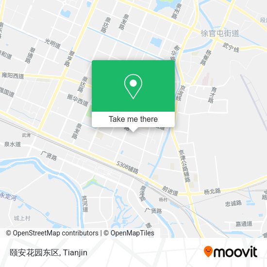 颐安花园东区 map