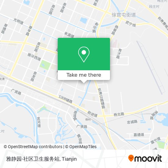 雅静园-社区卫生服务站 map