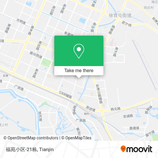 福苑小区-21栋 map