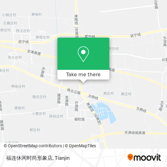 福连休闲时尚形象店 map