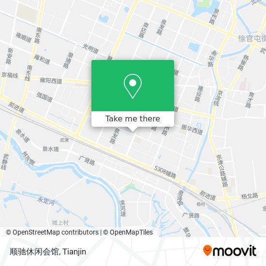 顺驰休闲会馆 map