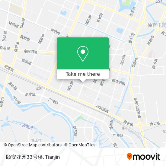 颐安花园33号楼 map
