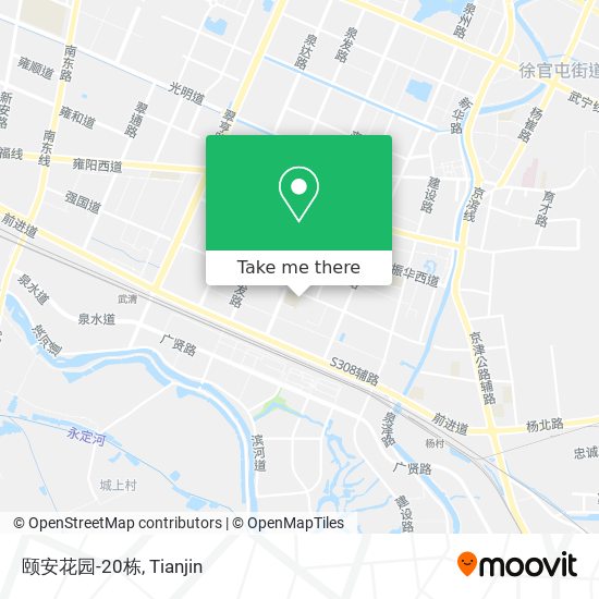 颐安花园-20栋 map