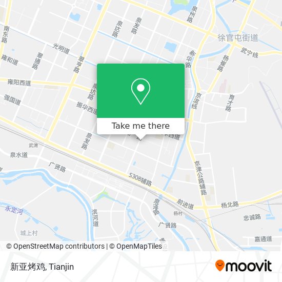 新亚烤鸡 map