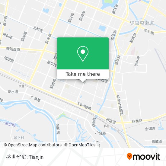 盛世华庭 map