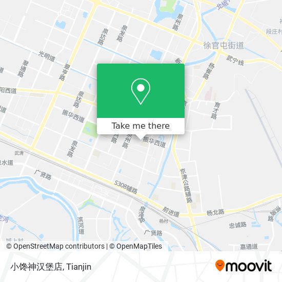 小馋神汉堡店 map