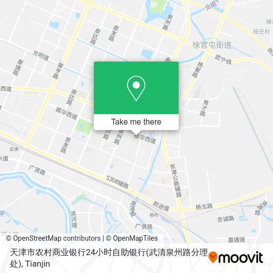 天津市农村商业银行24小时自助银行(武清泉州路分理处) map