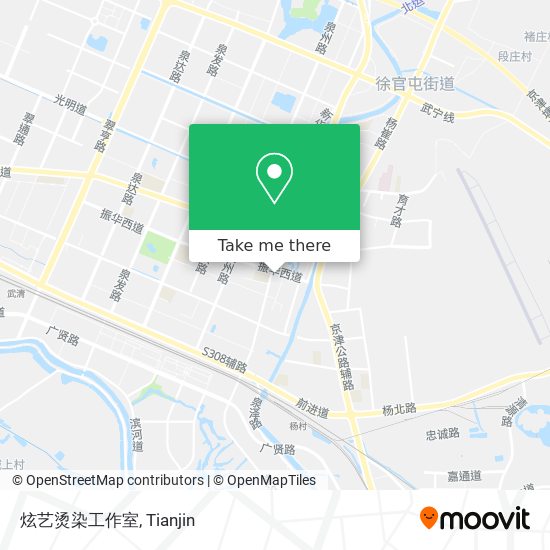炫艺烫染工作室 map