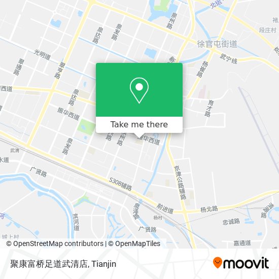 聚康富桥足道武清店 map