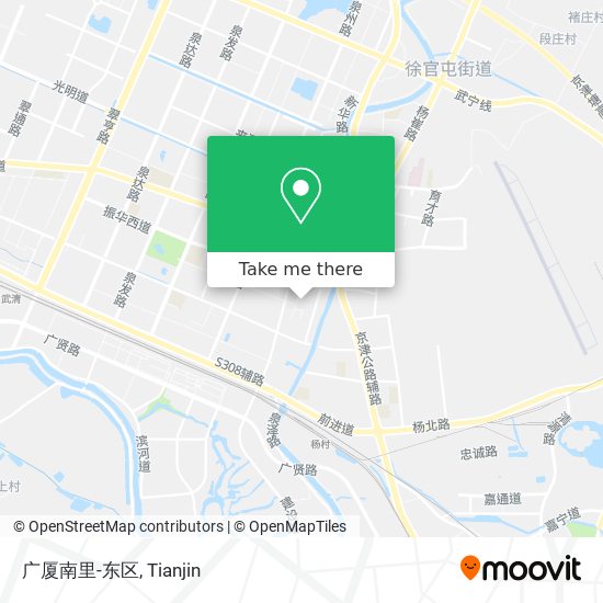 广厦南里-东区 map