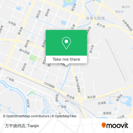 万平烧鸡店 map