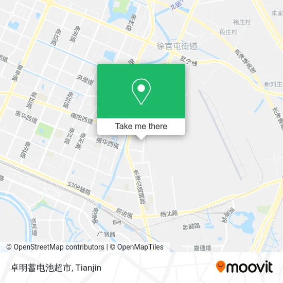 卓明蓄电池超市 map
