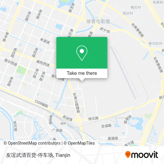 友谊武清百货-停车场 map