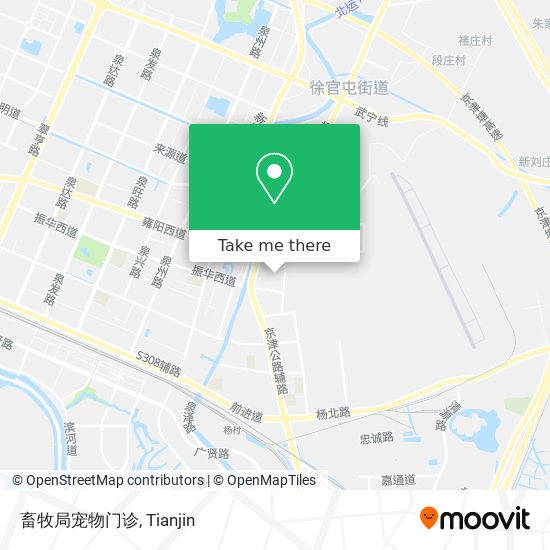 畜牧局宠物门诊 map