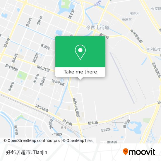 好邻居超市 map