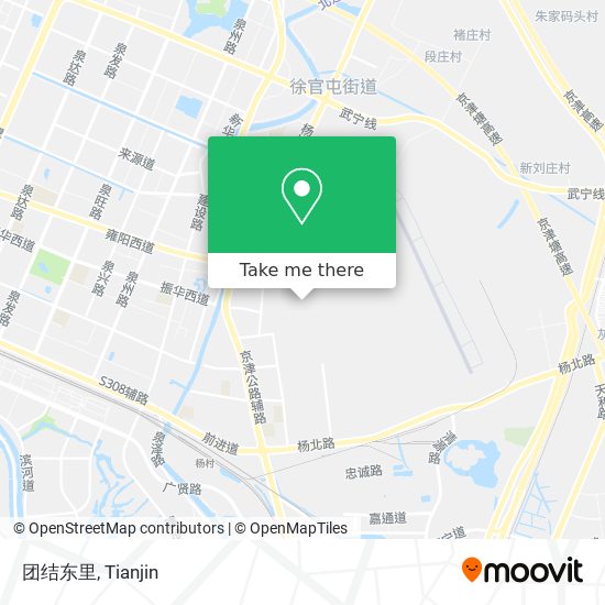 团结东里 map