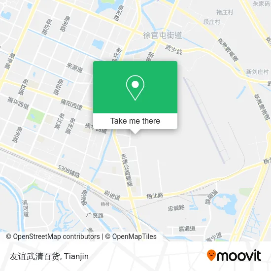 友谊武清百货 map