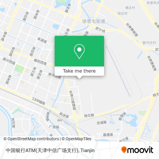 中国银行ATM(天津中信广场支行) map