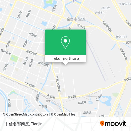 中信名都商厦 map