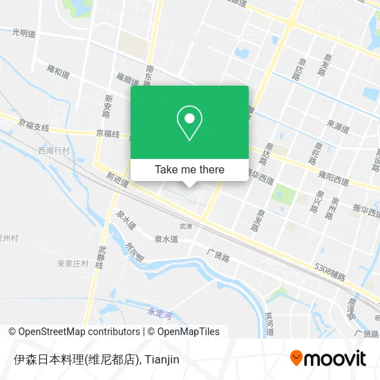 伊森日本料理(维尼都店) map
