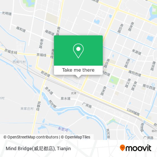 Mind Bridge(威尼都店) map