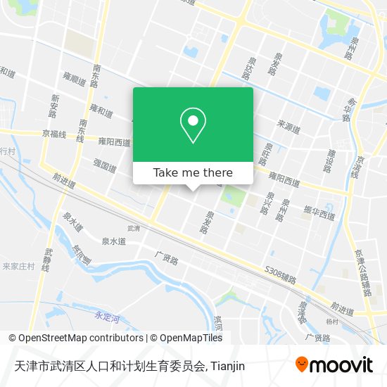 天津市武清区人口和计划生育委员会 map