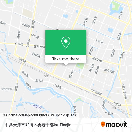 中共天津市武清区委老干部局 map