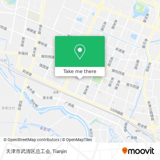 天津市武清区总工会 map