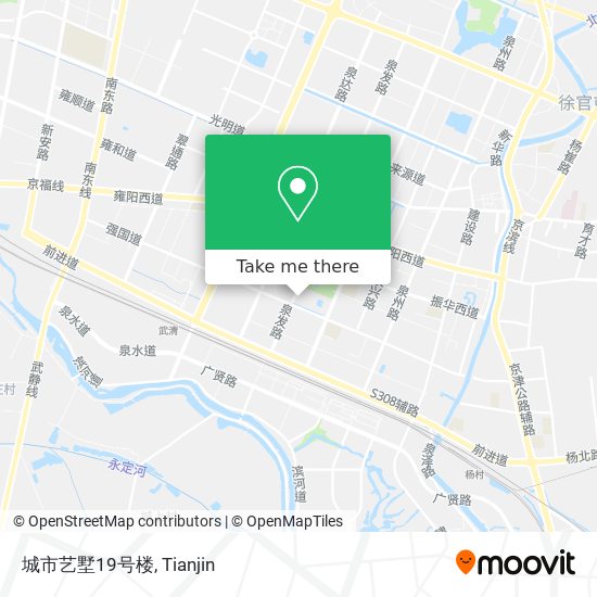 城市艺墅19号楼 map