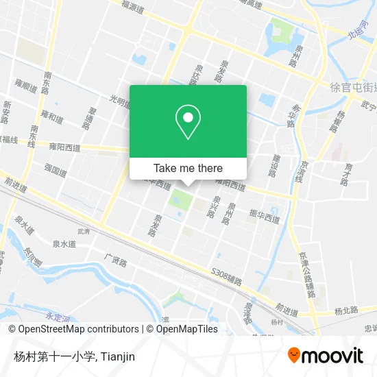 杨村第十一小学 map