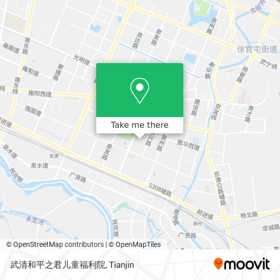 武清和平之君儿童福利院 map