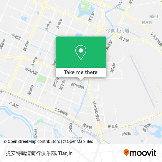 捷安特武清骑行俱乐部 map