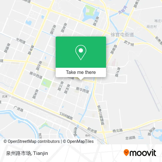 泉州路市场 map