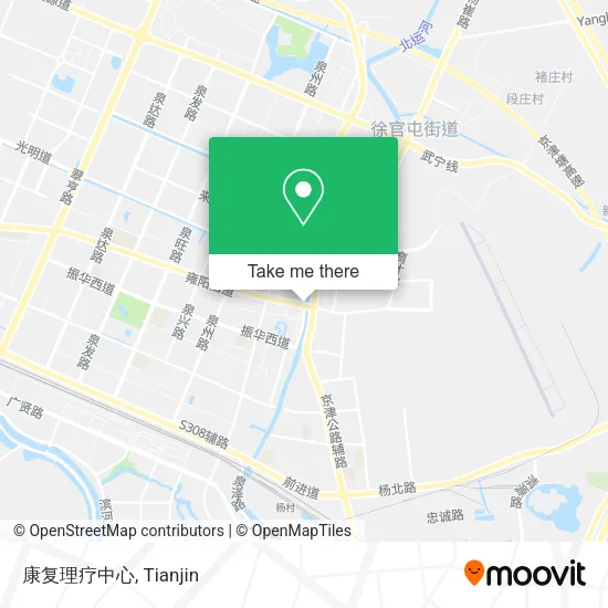 康复理疗中心 map