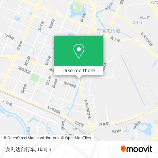 美利达自行车 map