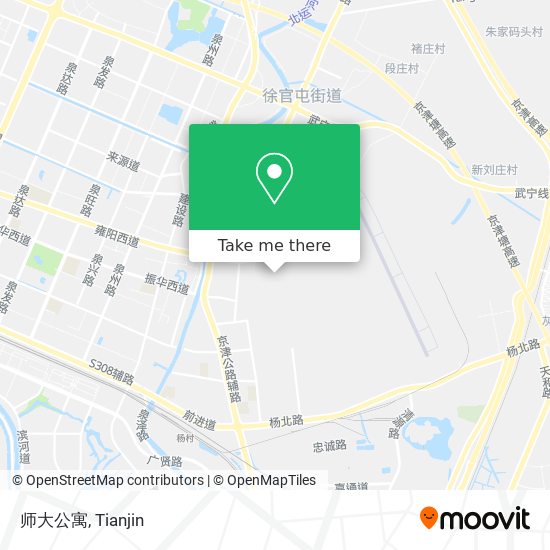 师大公寓 map