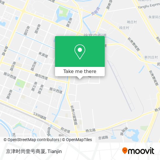 京津时尚壹号商厦 map