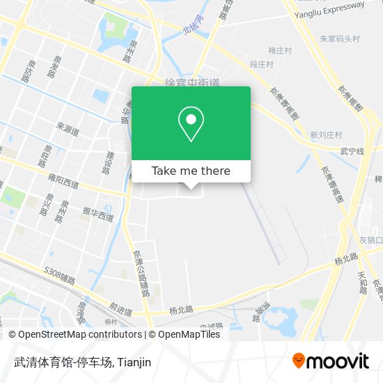 武清体育馆-停车场 map