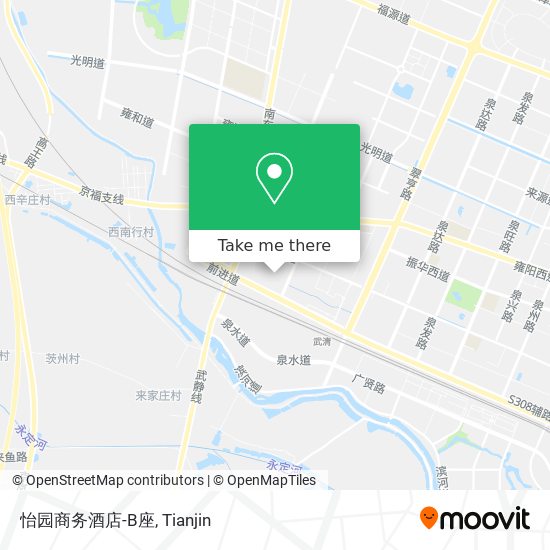 怡园商务酒店-B座 map