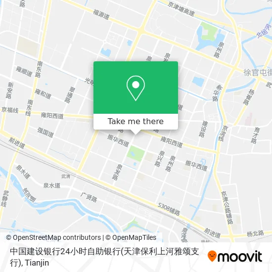 中国建设银行24小时自助银行(天津保利上河雅颂支行) map