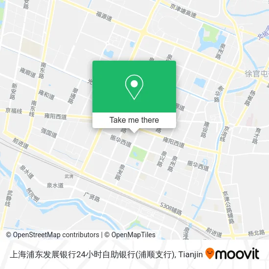 上海浦东发展银行24小时自助银行(浦顺支行) map