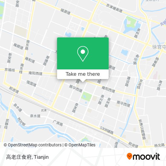 高老庄食府 map